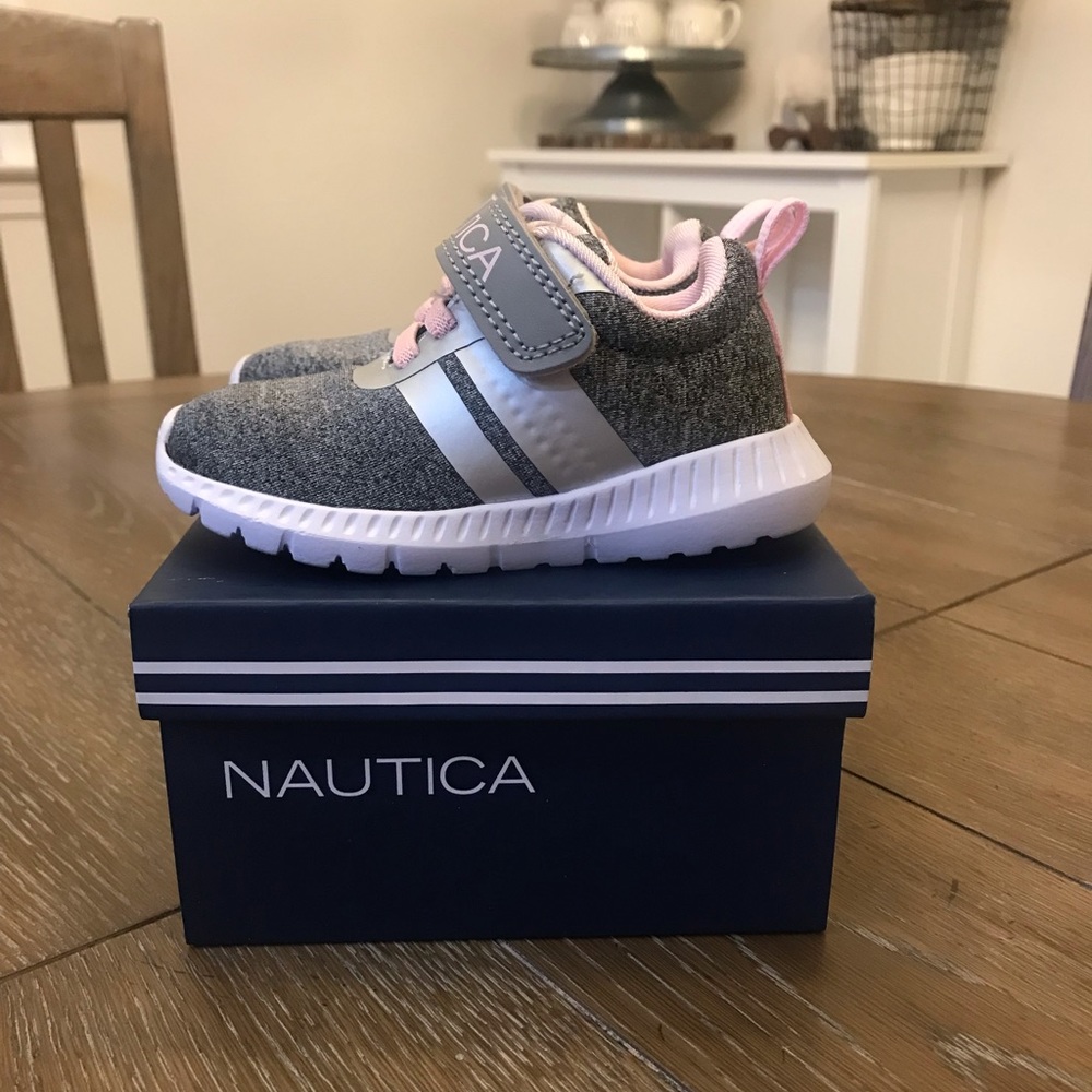 Nautica Towhee Gray Toddler Athletic Shoes